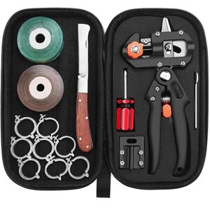 NRANSON Jardin Greffage Outil, Multifonctionnel Élagage Ciseaux Kit, V-Greffe/U-Greffe/Oméga-Greffe des Semis pour Arbres Fruitiers Greffage Ensemble, Y Compris Greffage Bandes - Publicité NRANSON Jardin Greffage Outil, Multifonctionnel Élagage Ciseaux Kit, V-Greffe/U-Greffe/Oméga-Greffe des Semis pour Arbres Fruitiers Greffage Ensemble, Y Compris Greffage Bandes - Publicité