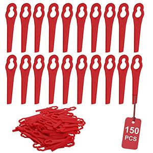SWAWIS Lot de 150 Améliorer Lames de Rechange en Plastique Épais Bonne Ténacité Lames pour Coupe-bordure Rouge - Publicité SWAWIS Lot de 150 Améliorer Lames de Rechange en Plastique Épais Bonne Ténacité Lames pour Coupe-bordure Rouge - Publicité