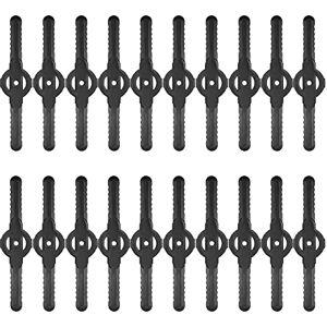 EHOTER Lot De 20 Lames De Rechange En Plastique Pour Coupe-Bordure, Lame En Plastique Debroussailleuse, Accessoires Pour Coupe Bordure Sans Fil Garniture De Jardin (A,Noir*20) - Publicité EHOTER Lot De 20 Lames De Rechange En Plastique Pour Coupe-Bordure, Lame En Plastique Debroussailleuse, Accessoires Pour Coupe Bordure Sans Fil Garniture De Jardin (A,Noir*20) - Publicité