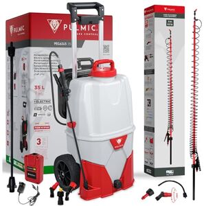 PULMIC TAKE CONTROL PULMIC Kit Premium Pulvérisateur Électrique 35L + Lance Télescopique 5m, 4 Bar, Tuyau 6m, Autonomie 7h. pour Nettoyage de Toits (Pulverisateur 35 litres + Lance télescopique 5 m) - Publicité PULMIC TAKE CONTROL PULMIC Kit Premium Pulvérisateur Électrique 35L + Lance Télescopique 5m, 4 Bar, Tuyau 6m, Autonomie 7h. pour Nettoyage de Toits (Pulverisateur 35 litres + Lance télescopique 5 m) - Publicité