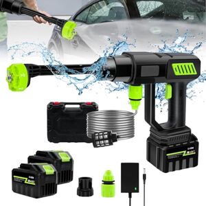 Kouamor Nettoyeur Haute Pression sans Fil 6 en 1 21V 20000mah, Pistolet Lavage Voiture 40bar, Alimenté par Batterie Rechargeable Auto-AmorçAnt, pour Nettoyage Auto, Jardin, Usage Domestique (B) - Publicité Kouamor Nettoyeur Haute Pression sans Fil 6 en 1 21V 20000mah, Pistolet Lavage Voiture 40bar, Alimenté par Batterie Rechargeable Auto-AmorçAnt, pour Nettoyage Auto, Jardin, Usage Domestique (B) - Publicité