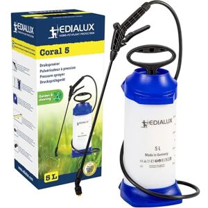 Edialux Pulvérisateur Manuel à Pression 5L pour Jardin et pelouse, atomiseur Portable pour désherbant et nettoyant, Outil Durable pour l’Entretien extérieur et intérieur, pulvérisateur Multi-Usage - Publicité Edialux Pulvérisateur Manuel à Pression 5L pour Jardin et pelouse, atomiseur Portable pour désherbant et nettoyant, Outil Durable pour l’Entretien extérieur et intérieur, pulvérisateur Multi-Usage - Publicité