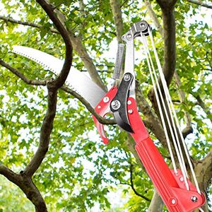 ViaGasaFamido Élagage de tondeuse à haute altitude pour cisailles à élaguer, branches extensible avec manche télescopique en aluminium - Publicité ViaGasaFamido Élagage de tondeuse à haute altitude pour cisailles à élaguer, branches extensible avec manche télescopique en aluminium - Publicité