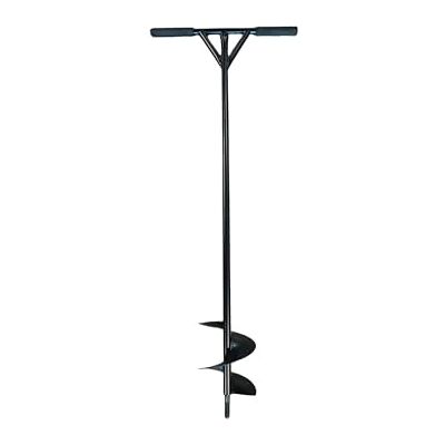 Relaxdays tarière Manuelle 150 mm, Acier Noir, poignée antidérapante, pour Plantation et clôtures 120x50x16 cm - Publicité Relaxdays tarière Manuelle 150 mm, Acier Noir, poignée antidérapante, pour Plantation et clôtures 120x50x16 cm - Publicité