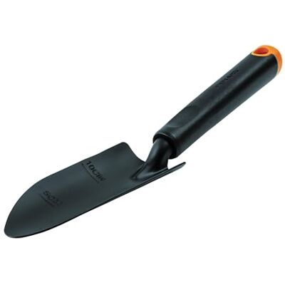 Fiskars Transplantoir, Longueur : 30 cm, Tête en acier inoxydable/Manche en plastique, Noir/Orange, Ergo, 1027018 - Publicité Fiskars Transplantoir, Longueur : 30 cm, Tête en acier inoxydable/Manche en plastique, Noir/Orange, Ergo, 1027018 - Publicité