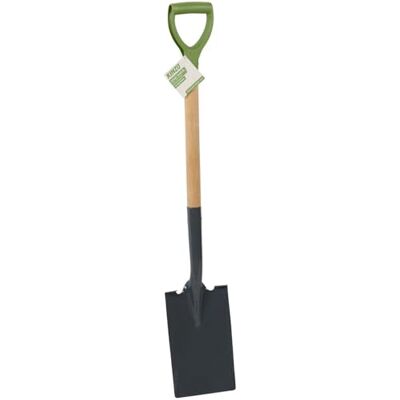 BM TOOLS Bêche Plate Jardin 105cm KINZO Pelle Carrée Acier & Manche Bois Louchet pour Bordures & Racines Poignée Ergonomique - Publicité BM TOOLS Bêche Plate Jardin 105cm KINZO Pelle Carrée Acier & Manche Bois Louchet pour Bordures & Racines Poignée Ergonomique - Publicité