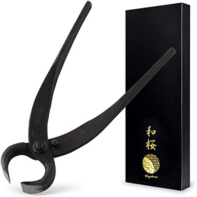 Wazakura Pince Coupe Racines pour Bonsaï et Arbustes- Forgé à la Main au Japon, 170 mm Petit Outil de Jardinage Japonais Multifonction - Publicité Wazakura Pince Coupe Racines pour Bonsaï et Arbustes- Forgé à la Main au Japon, 170 mm Petit Outil de Jardinage Japonais Multifonction - Publicité