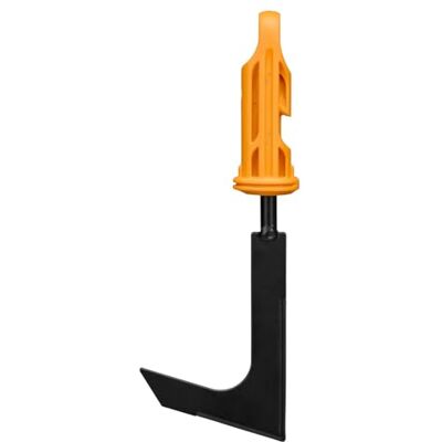 Fiskars OneClick Couteau Grattoir à Rainures Embout pour Éliminer l'herbe et la Mousse, Changement Facile en Un Clic, Lame Robuste en Acier au Bore, Noir/Orange, 1080687 - Publicité Fiskars OneClick Couteau Grattoir à Rainures Embout pour Éliminer l'herbe et la Mousse, Changement Facile en Un Clic, Lame Robuste en Acier au Bore, Noir/Orange, 1080687 - Publicité