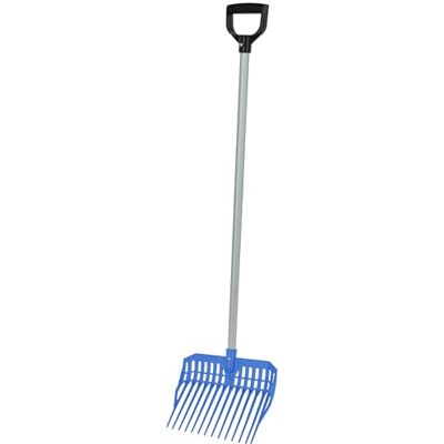 Kerbl EcoFork Mini 3230577 Fourche à fumier Bleu Dimensions 27,2 x 31 cm Poids 0,22 kg Fourche en Plastique/Manche en Aluminium - Publicité Kerbl EcoFork Mini 3230577 Fourche à fumier Bleu Dimensions 27,2 x 31 cm Poids 0,22 kg Fourche en Plastique/Manche en Aluminium - Publicité