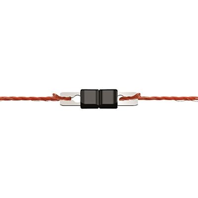 Kerbl 442003/106 Lot de 10 connecteurs toronnés en acier inoxydable pour torons jusqu'à Ø 3 mm - Publicité Kerbl 442003/106 Lot de 10 connecteurs toronnés en acier inoxydable pour torons jusqu'à Ø 3 mm - Publicité