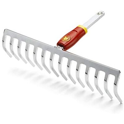 Outils Wolf , Râteau 14 Dents Multi-Star, DRM35 Argent/Orange Version Amazon Exclusive - Publicité Outils Wolf , Râteau 14 Dents Multi-Star, DRM35 Argent/Orange Version Amazon Exclusive - Publicité