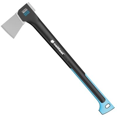 Cellfast Hache Universelle U1600 ENERGO™, Acier trempé de Haute qualité, SAFETOUCH™ Surface antidérapante, 61,5cm, 1,6 kg, 41-003 - Publicité Cellfast Hache Universelle U1600 ENERGO™, Acier trempé de Haute qualité, SAFETOUCH™ Surface antidérapante, 61,5cm, 1,6 kg, 41-003 - Publicité
