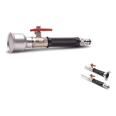 schlauchmeister 24 ... wir leiten's durch ... Compact K/S Barre d'arrosage professionnelle Arrosoir Douchette de jardin Lance d'arrosage, entièrement métallique, connexion enfichable et système GEKA - Publicité schlauchmeister 24 ... wir leiten's durch ... Compact K/S Barre d'arrosage professionnelle Arrosoir Douchette de jardin Lance d'arrosage, entièrement métallique, connexion enfichable et système GEKA - Publicité