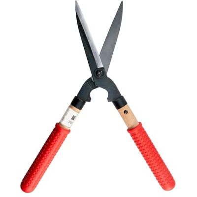 Wazakura Taille-Haie Japonais, Cisailles Forgées à la Main en Acier au Carbone, Ciseaux de Précision pour Bonsaï, Arbustes et Haies - Publicité Wazakura Taille-Haie Japonais, Cisailles Forgées à la Main en Acier au Carbone, Ciseaux de Précision pour Bonsaï, Arbustes et Haies - Publicité