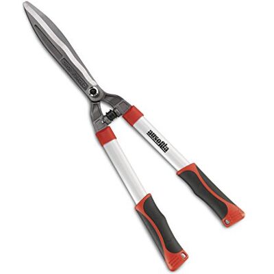 AUSONIA 31217 Cisaille à haies Pour tailler les haies et les buissons Sécateur de jardin professionnel à deux mains avec manche en aluminium reforcè de 61 Cm - Publicité AUSONIA 31217 Cisaille à haies Pour tailler les haies et les buissons Sécateur de jardin professionnel à deux mains avec manche en aluminium reforcè de 61 Cm - Publicité