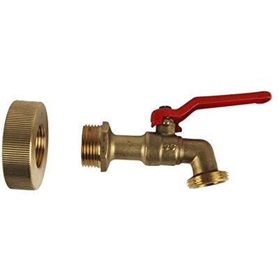 Spid'O SPIDO Kit Robinet pour Cuve Récupérateur Eau de Pluie 1000 L Filetage M 20/27 Avec Raccord, Joint et Ruban PTFE - Publicité Spid'O SPIDO Kit Robinet pour Cuve Récupérateur Eau de Pluie 1000 L Filetage M 20/27 Avec Raccord, Joint et Ruban PTFE - Publicité