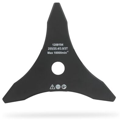 GREENSTAR Acciaio legato 23265 lame pour débroussailleuse - Trois dents, 255mm - Publicité GREENSTAR Acciaio legato 23265 lame pour débroussailleuse - Trois dents, 255mm - Publicité