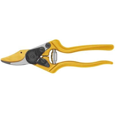 FELCO 6 Sécateur personnalisable Lame F-Gold/Poignées dorées – premium et ergonomique, lame or-cobalt durable, coupe nette 20 mm, aluminium forgé, Swiss Made - Publicité FELCO 6 Sécateur personnalisable Lame F-Gold/Poignées dorées – premium et ergonomique, lame or-cobalt durable, coupe nette 20 mm, aluminium forgé, Swiss Made - Publicité