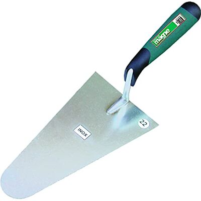 Forges de Magne TRUELLE RONDE 18CM INOX ERGO 370608 - Publicité Forges de Magne TRUELLE RONDE 18CM INOX ERGO 370608 - Publicité
