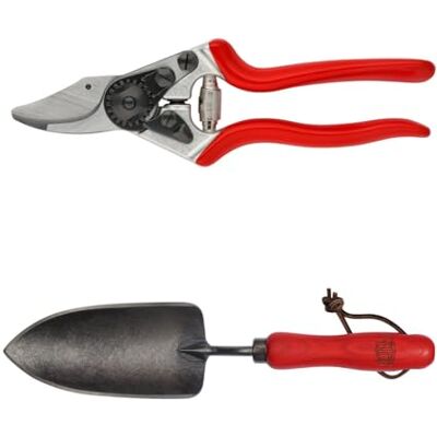 FELCO Ensemble sécateur 6 et truelle 401, outils indispensables pour le jardinage, la coupe précise et la plantation - Publicité FELCO Ensemble sécateur 6 et truelle 401, outils indispensables pour le jardinage, la coupe précise et la plantation - Publicité