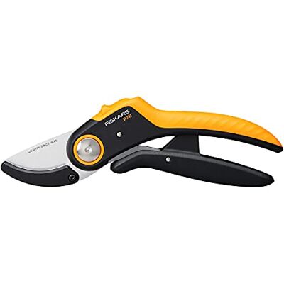 Fiskars Sécateur à Enclume, Plus PowerLever, P741, Pour Bois Sec et Dur, Revêtement Antiadhésif, Lames en Acier Inoxydable, Longueur : 22,1 cm, Noir/Orange, 1057171 - Publicité Fiskars Sécateur à Enclume, Plus PowerLever, P741, Pour Bois Sec et Dur, Revêtement Antiadhésif, Lames en Acier Inoxydable, Longueur : 22,1 cm, Noir/Orange, 1057171 - Publicité