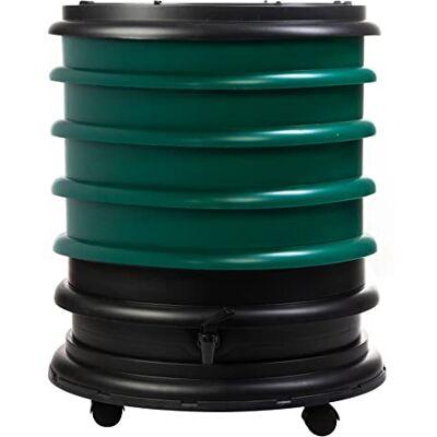 WormBox Lombricomposteur 4 Plateaux Vert Foncé 64 litres Compostez Vos déchets organiques, Les vers de Terre/lombrics produisent du lombricompost - Publicité WormBox Lombricomposteur 4 Plateaux Vert Foncé 64 litres Compostez Vos déchets organiques, Les vers de Terre/lombrics produisent du lombricompost - Publicité