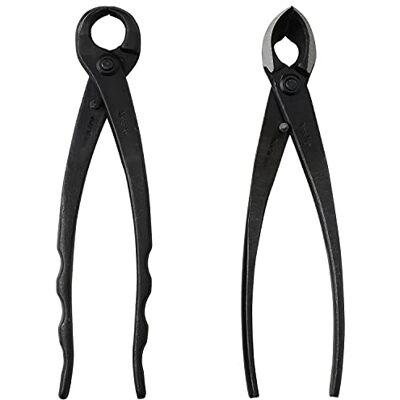Wazakura Kit Outils Japonais pour Entretient Bonsaï et Plantes Fabriqué au Japon, Coupe Branche Concave 200mm et Coupe Bourgeons 210mm en Acier Carbon - Publicité Wazakura Kit Outils Japonais pour Entretient Bonsaï et Plantes Fabriqué au Japon, Coupe Branche Concave 200mm et Coupe Bourgeons 210mm en Acier Carbon - Publicité