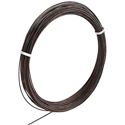 Wazakura Fil de Cuivre Anodisé 29 M pour Bonsaï et Jardinage, Rouleau 1,2 mm, 300 g, Fabriqué au Japon, Sculpter et Ligaturage Branche Travail Manuel - Publicité Wazakura Fil de Cuivre Anodisé 29 M pour Bonsaï et Jardinage, Rouleau 1,2 mm, 300 g, Fabriqué au Japon, Sculpter et Ligaturage Branche Travail Manuel - Publicité