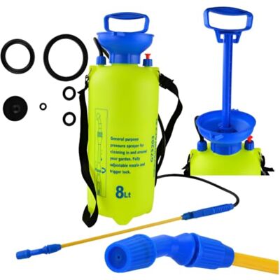 KNM TRADE Pulvérisateur de Jardin 8L Plastique Ergonomique Plastique robuste, buse réglable, jardin, balcon, serre, nettoyage - Publicité KNM TRADE Pulvérisateur de Jardin 8L Plastique Ergonomique Plastique robuste, buse réglable, jardin, balcon, serre, nettoyage - Publicité