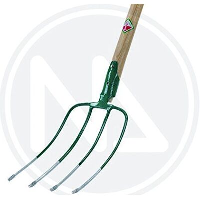 PAPILLON - Fourche 4 dents 135 cm - acier galvanisé - Fork - Publicité PAPILLON - Fourche 4 dents 135 cm - acier galvanisé - Fork - Publicité