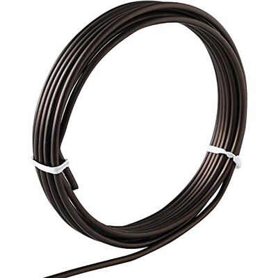 Wazakura Fil Souple en Aluminium Anodisé 7 M pour Bonsaï et Jardinage, Rouleau 4 mm, 150 g, Fabriqué au Japon, Sculpter et Ligaturage Branche Travail Manuel Marron - Publicité Wazakura Fil Souple en Aluminium Anodisé 7 M pour Bonsaï et Jardinage, Rouleau 4 mm, 150 g, Fabriqué au Japon, Sculpter et Ligaturage Branche Travail Manuel Marron - Publicité
