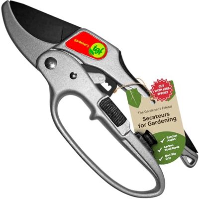 The Gardener's Friend - Ratchet Anvil - Sécateur - Publicité The Gardener's Friend - Ratchet Anvil - Sécateur - Publicité