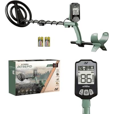 Minelab Détecteur de métaux Professionnel Tout-Terrain X-Terra Intrepid pour Adultes et Enfants avec Bobine étanche 2 Modes de détection et Identification Claire des cibles - Publicité Minelab Détecteur de métaux Professionnel Tout-Terrain X-Terra Intrepid pour Adultes et Enfants avec Bobine étanche 2 Modes de détection et Identification Claire des cibles - Publicité