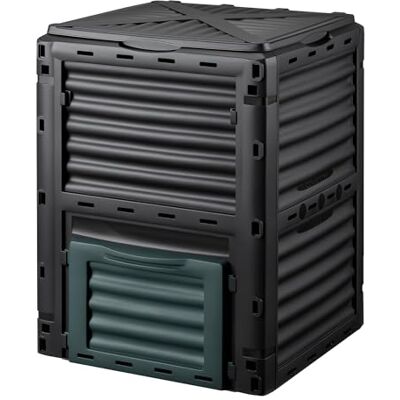 WilTec Composteur de Jardin 300 l – 61 x 61 x 82 cm – en Plastique Robuste – Bac à Compost – Compostage Rapide Jardin privé – Horticulture Jardinage - Publicité WilTec Composteur de Jardin 300 l – 61 x 61 x 82 cm – en Plastique Robuste – Bac à Compost – Compostage Rapide Jardin privé – Horticulture Jardinage - Publicité