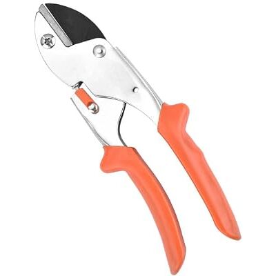 Jyving Outils de jardinage à cliquet en acier au carbone Sécateur de jardinage Arbre Fleur Outil de coupe - Publicité Jyving Outils de jardinage à cliquet en acier au carbone Sécateur de jardinage Arbre Fleur Outil de coupe - Publicité