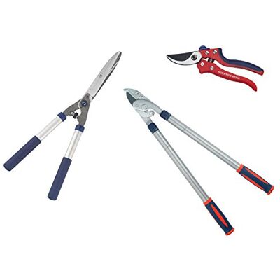 Jackson CUTSETSS11 Ensemble de coupe tranchant en 3 pièces – Sécateurs, cisaille et ébrancheur - Publicité Jackson CUTSETSS11 Ensemble de coupe tranchant en 3 pièces – Sécateurs, cisaille et ébrancheur - Publicité