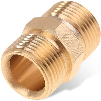 Duokon Adaptateur de Pulvrisateur Haute Pression, Raccord Filet Male Mtrique M22 14mm Male X 14mm Male Adaptateur D'extension de Tuyau de Nettoyeur Haute Pression - Publicité Duokon Adaptateur de Pulvrisateur Haute Pression, Raccord Filet Male Mtrique M22 14mm Male X 14mm Male Adaptateur D'extension de Tuyau de Nettoyeur Haute Pression - Publicité