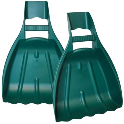 Linxor Lot de 2 pelles de Jardinage, ramasses Feuilles avec poignée en polypropylène 49 x 33 cm Vert - Publicité Linxor Lot de 2 pelles de Jardinage, ramasses Feuilles avec poignée en polypropylène 49 x 33 cm Vert - Publicité