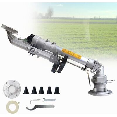 JMOUZHG Arrosage Intelligent automatisé des Cultures, Canon d'irrigation Rotatif pour Une Irrigation Efficace des Terres agricoles, Solution Professionnelle de pulvérisateur (76cm) - Publicité JMOUZHG Arrosage Intelligent automatisé des Cultures, Canon d'irrigation Rotatif pour Une Irrigation Efficace des Terres agricoles, Solution Professionnelle de pulvérisateur (76cm) - Publicité