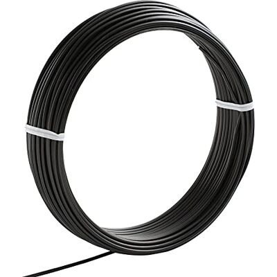 Wazakura Fil Souple en Aluminium Anodisé 7 M pour Bonsaï et Jardinage, Rouleau 2 mm, 150 g, Fabriqué au Japon, Sculpter et Ligaturage Branche Travail Manuel Noir - Publicité Wazakura Fil Souple en Aluminium Anodisé 7 M pour Bonsaï et Jardinage, Rouleau 2 mm, 150 g, Fabriqué au Japon, Sculpter et Ligaturage Branche Travail Manuel Noir - Publicité