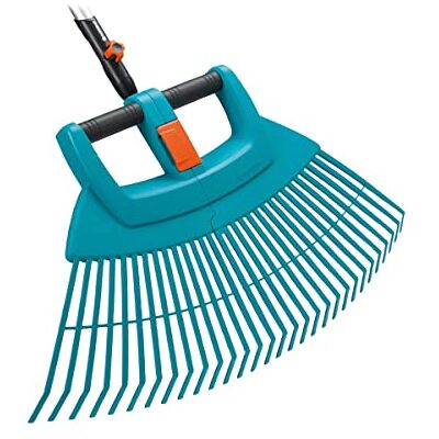 Gardena Balai à Gazon 2en1 XXL Combisystem + Manche - Publicité Gardena Balai à Gazon 2en1 XXL Combisystem + Manche - Publicité