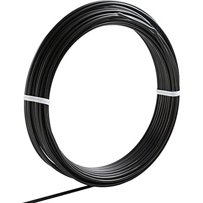 Wazakura Fil Souple en Aluminium Anodisé 7 M pour Bonsaï et Jardinage, Rouleau 2.5 mm, 150 g, Fabriqué au Japon, Sculpter et Ligaturage Branche Travail Manuel Noir - Publicité Wazakura Fil Souple en Aluminium Anodisé 7 M pour Bonsaï et Jardinage, Rouleau 2.5 mm, 150 g, Fabriqué au Japon, Sculpter et Ligaturage Branche Travail Manuel Noir - Publicité