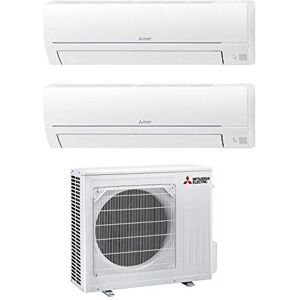 Mitsubishi Climatiseur Dual Split 18000 BTU, Inverseur, Classe A++/A+, Série MSZ-HR, Wifi, Déhumidificateur, Contrôle App, Blanc - Publicité Mitsubishi Climatiseur Dual Split 18000 BTU, Inverseur, Classe A++/A+, Série MSZ-HR, Wifi, Déhumidificateur, Contrôle App, Blanc - Publicité