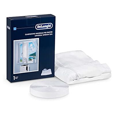 DeLonghi Kit d'installation universel DLSA012 Joint de fenêtre pour climatiseurs mobiles au bureau, salon et chambre à coucher Blanc - Publicité DeLonghi Kit d'installation universel DLSA012 Joint de fenêtre pour climatiseurs mobiles au bureau, salon et chambre à coucher Blanc - Publicité