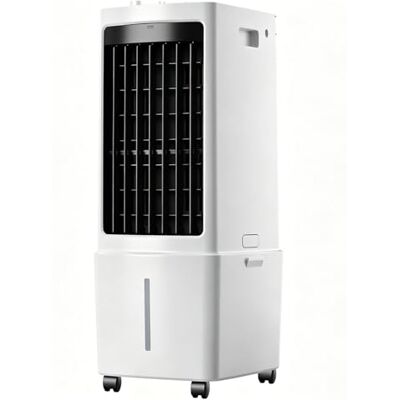 Preferspace Climatiseur Mobile, 12 L Refroidisseur d'Air Évaporatif avec Télécommande, 3 Vitesses et 3 Modes, Minuterie 7.5H, 65 W Climatisation Portable pour Maison Bureau Chambre Cuisine - Publicité Preferspace Climatiseur Mobile, 12 L Refroidisseur d'Air Évaporatif avec Télécommande, 3 Vitesses et 3 Modes, Minuterie 7.5H, 65 W Climatisation Portable pour Maison Bureau Chambre Cuisine - Publicité