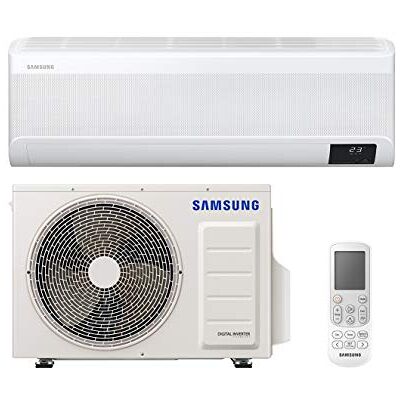Samsung WindFree Elite, climatiseur monoplat pompe à chaleur 9000 BTU SmartThings IA WiFi, GAS R32 AR09TXCAAWKNEU+AR09TXCAAWKXEU, Efficacité énergétique A+++ - Publicité Samsung WindFree Elite, climatiseur monoplat pompe à chaleur 9000 BTU SmartThings IA WiFi, GAS R32 AR09TXCAAWKNEU+AR09TXCAAWKXEU, Efficacité énergétique A+++ - Publicité