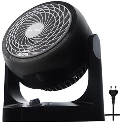 Iris Ohyama 530373 Woozoo Ventilateur Circulaire Plastique Noir 45,2 x 67,3 x 27,8 cm - Publicité Iris Ohyama 530373 Woozoo Ventilateur Circulaire Plastique Noir 45,2 x 67,3 x 27,8 cm - Publicité