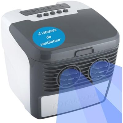 Totalcool 3000 REFROIDISSEUR D'AIR ÉVAPORATIF PORTABLE 12V / 24V / AC CARAVANE CAMPING-CAR NAVIGATION - Publicité Totalcool 3000 REFROIDISSEUR D'AIR ÉVAPORATIF PORTABLE 12V / 24V / AC CARAVANE CAMPING-CAR NAVIGATION - Publicité
