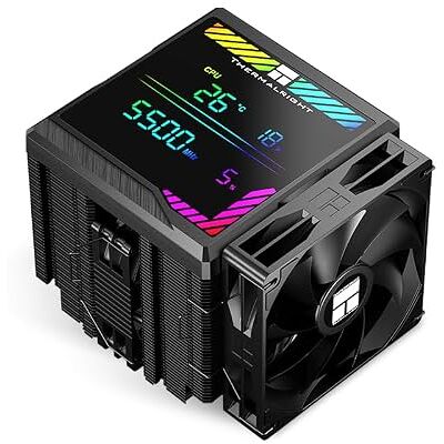Thermalright Peerless Assassin 140 Refroidisseur d'air numérique noir pour processeur avec 6 caloducs pour ordinateur AM4/AM5, Intel LGA1700/1851/1150/2011/1200 - Publicité Thermalright Peerless Assassin 140 Refroidisseur d'air numérique noir pour processeur avec 6 caloducs pour ordinateur AM4/AM5, Intel LGA1700/1851/1150/2011/1200 - Publicité
