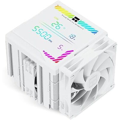Thermalright Peerless Assassin 140 Refroidisseur d'air numérique blanc pour processeur avec 6 caloducs pour ordinateur AM4/AM5 Intel LGA1700/1851/1150/2011/1200 Noir - Publicité Thermalright Peerless Assassin 140 Refroidisseur d'air numérique blanc pour processeur avec 6 caloducs pour ordinateur AM4/AM5 Intel LGA1700/1851/1150/2011/1200 Noir - Publicité